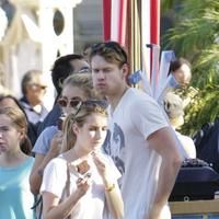 Emma Roberts and Chord Overstreet Spends the day together at Disneyland Disneyland California photos | Picture 60724